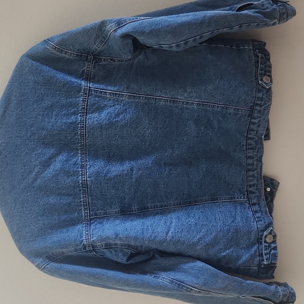 Streetwear Society Denim Jacket with Sherpa Lining - Picture 6 of 6
